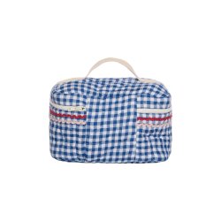 Sissel Edelbo - Bucket Bag - Blue Checks - Onesize