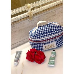 Sissel Edelbo - Bucket Bag - Blue Checks - Onesize