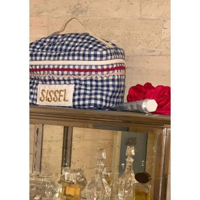 Sissel Edelbo - Bucket Bag - Blue Checks - Onesize