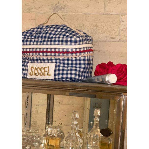 Sissel Edelbo - Bucket Bag - Blue Checks - Onesize