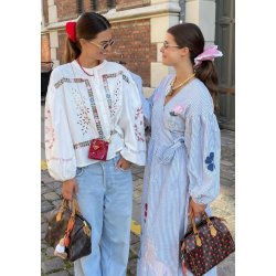 Sissel Edelbo - Caro Dress - Cashmere blue - Onesize