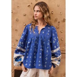 Sissel Edelbo - Coral Top - Mazarine Blue - Onesize