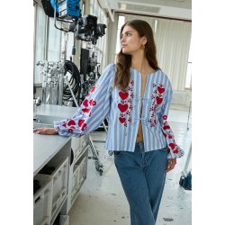 Sissel Edelbo - Elisabeth Top - Vintage Stripes 