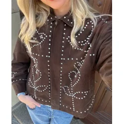 Sissel Edelbo - Emme Jakke - Brown - Onesize