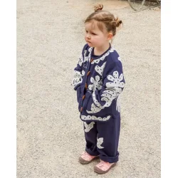 Sissel Edelbo - Ena Mini Jakke - Navy Birds 