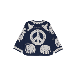 Sissel Edelbo - Ena Mini Jakke - Navy Birds 