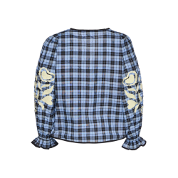 Sissel Edelbo - Fran Skjorte - Blue Checks - Onesize