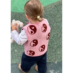 Sissel Edelbo - Honey Mini Vest - Yin & Yang pink 