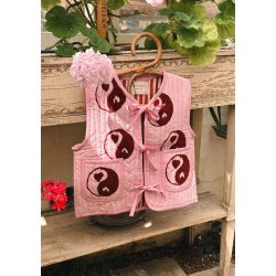 Sissel Edelbo - Honey Mini Vest - Yin & Yang pink 