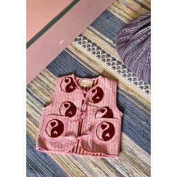 Sissel Edelbo - Honey Mini Vest - Yin & Yang pink 