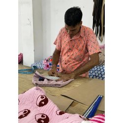 Sissel Edelbo - Honey Mini Vest - Yin & Yang pink 