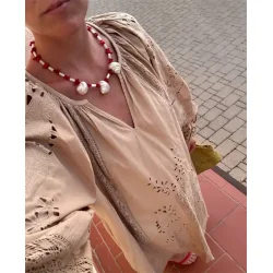 Sissel Edelbo - Mila Kjole - Beige - Onesize