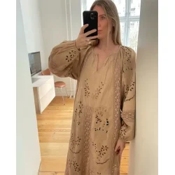 Sissel Edelbo - Mila Kjole - Beige - Onesize