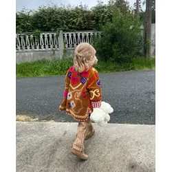 Sissel Edelbo - Mini Jakke - Suzani Embroidery Velvet Heart 