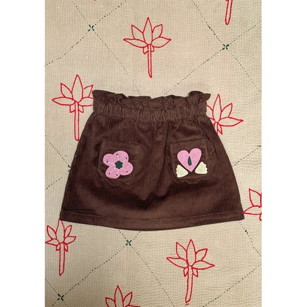 Sissel Edelbo - Jasmina Mini Nederdel - Chocolate Brown