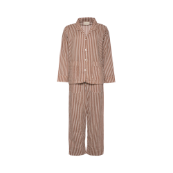Sissel Edelbo - Nuit Pyjamas Set - Brown Stripes