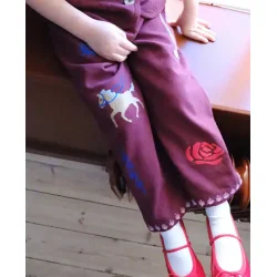 Sissel Edelbo - Oda Mini Bukser - Burgundy