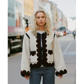 Sissel Edelbo - Tamara Jakke - Suzani Embroidery Off White - Onesize