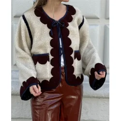 Sissel Edelbo - Tamara Jakke - Suzani Embroidery Off White - Onesize