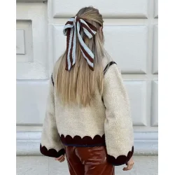 Sissel Edelbo - Tamara Jakke - Suzani Embroidery Off White - Onesize