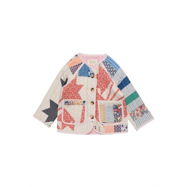 Sissel Edelbo - Vega Mini Organic Jakke - Flower Patchwork