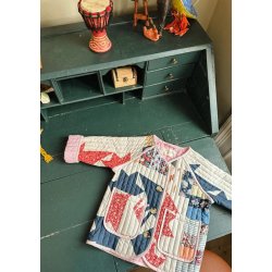 Sissel Edelbo - Vega Mini Organic Jakke - Flower Patchwork