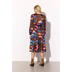 Hunkn - Sonja Kjole - Cocoa Sky Art Print