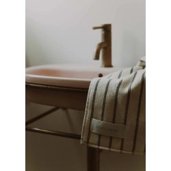 Studio Feder - Una Hndklde - Navy Rain - 70x140cm