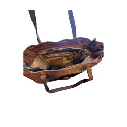  CAMPOMAGGI & CATERINA LUCCHI  - Shoppingtaske - Lder - Cognac - Onesize