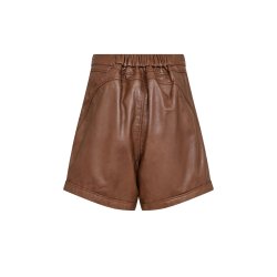 Gossia - ThillaGO Leathers Shorts - Cognac
