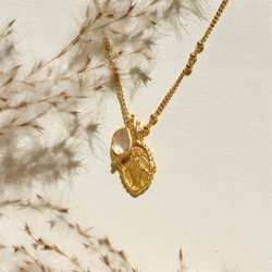 Ananda Soul - Through It All Prayer - Halskde - Guld - Rose/Citrine
