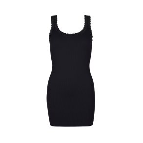 Tim & Simonsen - Frida Rib Top - Nero - Plus Onesize 