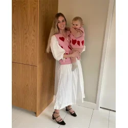 Sissel Edelbo - Honey Vest - Red Heart - Onesize