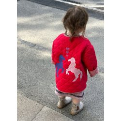 Sissel Edelbo - Penny Mini Jakke - Chinese Red