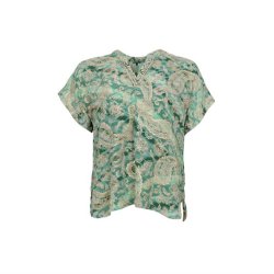 Black Colour - BCLuna Andrea top - Green