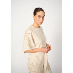 Mos Mosh - Rikas Sobia Bluse - Clay