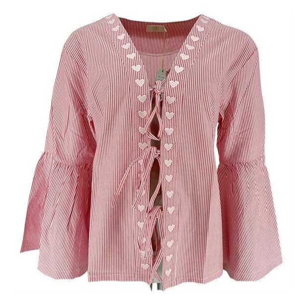 Wauw - Isabel Shirt - Red Stripe