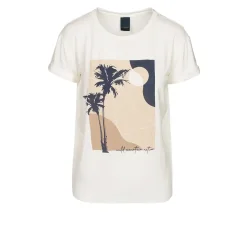 Luxzuz - Wild T-shirt - Cream 