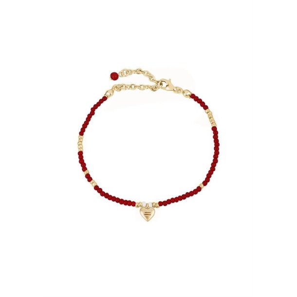 With Love Darling - Lige Hjerte - Perle Armbnd