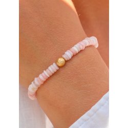 With Love Darling - Pink Opal Fred - Disk Armbnd 