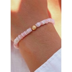 With Love Darling - Pink Opal Fred - Disk Armbnd 