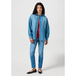 Wrangler - Cool Girl Bluse - Natural Whiskers