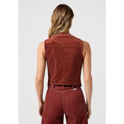 Wrangler - Femme Vest Madder Brown - Rus/Copper