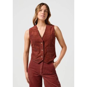 Wrangler - Femme Vest Madder Brown - Rus/Copper