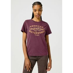 Wrangler - Regular Tee - Italian Plum