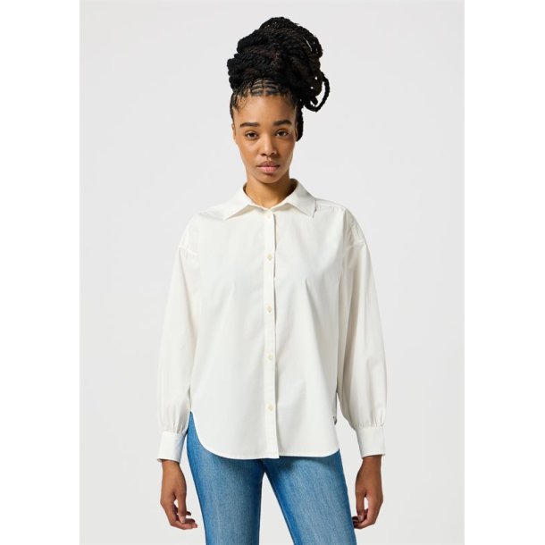 Wrangler - Cool Girl Skjorte - Worn White 