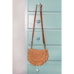 Black Colour - Crochet Mini Taske - Nature - Onesize